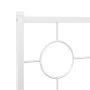 Bettgestell aus Metall mit weißem Kopfteil 80x200 cm von , Betten und Lattenroste - Ref: Foro24-376266, Preis: 69,49 €, Rabat...