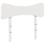 Solid white pine wood bed headboard 90 cm by , Headboards and footboards - Ref: Foro24-844794, Price: 44,55 €, Discount: %