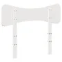 Solid white pine wood bed headboard 90 cm by , Headboards and footboards - Ref: Foro24-844794, Price: 44,55 €, Discount: %