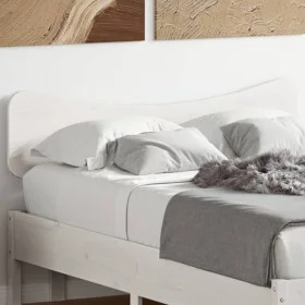Bettkopfteil aus massivem weißem Kiefernholz, 135 cm von , Kopf- und Fußteile - Ref: Foro24-844782, Preis: 33,59 €, Rabatt: %