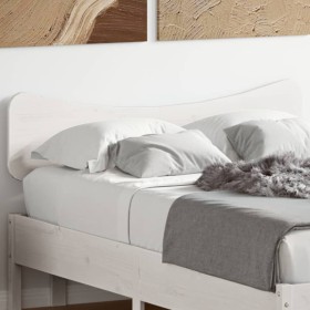 Bettkopfteil aus massivem weißem Kiefernholz, 135 cm von , Kopf- und Fußteile - Ref: Foro24-844782, Preis: 39,97 €, Rabatt: %