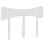 Cabecero de cama madera maciza de pino blanco 135 cm de , Cabeceros y pies de cama - Ref: Foro24-844782, Precio: 39,97 €, Des...
