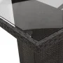 7-teiliges Garten-Esszimmerset und Kissen synthetisches Rattan schwarz von , Gartensets - Ref: Foro24-3213524, Preis: 970,76 ...