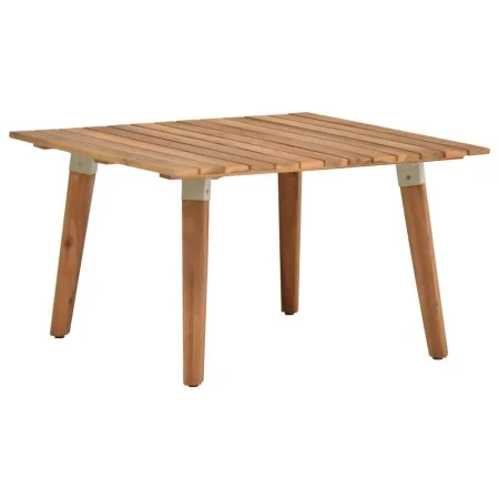 Mesa de centro de jardín madera maciza de acacia 60x60x36 cm de vidaXL, Mesas de jardín - Ref: Foro24-46468, Precio: 59,73 €,...