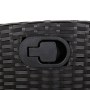 7-teiliges Garten-Esszimmerset und Kissen synthetisches Rattan schwarz von , Gartensets - Ref: Foro24-3212486, Preis: 979,00 ...