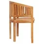 Bananenförmige Bank aus massivem Teakholz 120 cm von vidaXL, Gartenbänke - Ref: Foro24-48020, Preis: 276,50 €, Rabatt: %