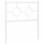 White metal headboard 80 cm by , Headboards and footboards - Ref: Foro24-376302, Price: 28,88 €, Discount: %