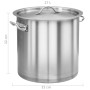 Cacerola de acero inoxidable 26 L 32x32 cm de vidaXL, Ollas altas - Ref: Foro24-51133, Precio: 107,80 €, Descuento: %