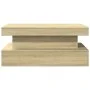 Coffee table with LED lights Sonoma oak 90x50x40 cm by , Coffee table - Ref: Foro24-839849, Price: 83,34 €, Discount: %