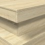 Coffee table with LED lights Sonoma oak 90x50x40 cm by , Coffee table - Ref: Foro24-839849, Price: 69,72 €, Discount: %