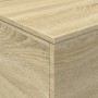 LED-Couchtisch in Sonoma-Eiche mit den Maßen 90x50x40 cm. von , Couchtisch - Ref: Foro24-839877, Preis: 51,97 €, Rabatt: %