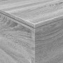 Mesa de centro con luces LED gris Sonoma 90x50x40 cm by , Coffee table - Ref: Foro24-839880, Price: 65,17 €, Discount: %
