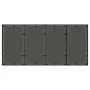 Garden table glass surface PE rattan black 190x90x75 cm by , Garden tables - Ref: Foro24-365537, Price: 190,33 €, Discount: %