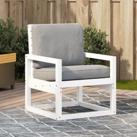Garden chair solid white pine wood 57.5x63x76 cm by , Garden chairs - Ref: Foro24-832548, Price: 68,37 €, Discount: %