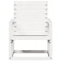 Gartenstuhl aus massivem weißem Kiefernholz, 57,5 x 63 x 76 cm von , Gartenstühle - Ref: Foro24-832548, Preis: 67,74 €, Rabat...