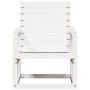 Silla de jardín madera maciza de pino blanco 57,5x63x76 cm de , Sillas de jardín - Ref: Foro24-832548, Precio: 68,33 €