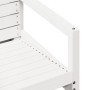 Silla de jardín madera maciza de pino blanco 57,5x63x76 cm de , Sillas de jardín - Ref: Foro24-832548, Precio: 68,33 €