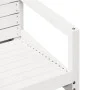 Silla de jardín madera maciza de pino blanco 57,5x63x76 cm de , Sillas de jardín - Ref: Foro24-832548, Precio: 68,37 €, Descu...