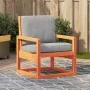 Gartenstuhl aus massivem, wachsbraunem Kiefernholz, 57,5 x 63 x 76 cm von , Gartenstühle - Ref: Foro24-844645, Preis: 67,74 €...