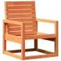 Gartenstuhl aus massivem, wachsbraunem Kiefernholz, 57,5 x 63 x 76 cm von , Gartenstühle - Ref: Foro24-844645, Preis: 67,74 €...