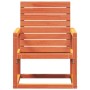 Gartenstuhl aus massivem, wachsbraunem Kiefernholz, 57,5 x 63 x 76 cm von , Gartenstühle - Ref: Foro24-844645, Preis: 68,37 €...
