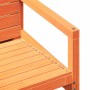 Gartenstuhl aus massivem, wachsbraunem Kiefernholz, 57,5 x 63 x 76 cm von , Gartenstühle - Ref: Foro24-844645, Preis: 68,37 €...
