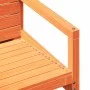 Gartenstuhl aus massivem, wachsbraunem Kiefernholz, 57,5 x 63 x 76 cm von , Gartenstühle - Ref: Foro24-844645, Preis: 67,74 €...