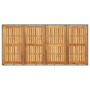 Gartentisch, graue Rattan-Akazienholzoberfläche, 190 x 90 x 75 cm von , Gartentische - Ref: Foro24-365542, Preis: 213,42 €, R...