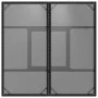 Garden table glass surface PE rattan black 80x80x75 cm by , Garden tables - Ref: Foro24-365521, Price: 90,45 €, Discount: %