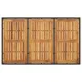 Gartentisch aus schwarzem Rattan, Akazienholz, Oberfläche 150 x 90 x 75 cm von , Gartentische - Ref: Foro24-365535, Preis: 16...