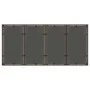 Garden table glass surface PE rattan brown 190x90x75cm by , Garden tables - Ref: Foro24-365540, Price: 190,97 €, Discount: %