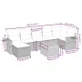 Garden sofa set with beige cushions 8 pcs PE rattan by , Garden sets - Ref: Foro24-3264957, Price: 527,17 €, Discount: %