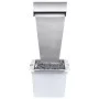Stainless steel silver garden waterfall 52.4x34.2x82 cm by vidaXL, Fountains and waterfalls - Ref: Foro24-48093, Price: 442,3...