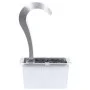 Stainless steel silver garden waterfall 52.4x34.2x82 cm by vidaXL, Fountains and waterfalls - Ref: Foro24-48093, Price: 442,3...