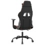Schwarzer und orangefarbener Massage-Gaming-Stuhl aus Kunstleder von , Gaming-Stühle - Ref: Foro24-345405, Preis: 109,82 €, R...