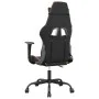 Schwarzer und orangefarbener Massage-Gaming-Stuhl aus Kunstleder von , Gaming-Stühle - Ref: Foro24-345405, Preis: 108,11 €, R...