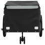 Fahrradanhänger aus schwarzem und grauem Eisen, 45 kg von , Fahrradanhänger - Ref: Foro24-94112, Preis: 103,62 €, Rabatt: %