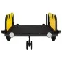 Remolque para bicicletas hierro y tela Oxford amarillo de , Remolques para bicicletas - Ref: Foro24-94190, Precio: 78,80 €, D...