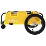 Fahrradanhänger aus Eisen und gelbem Oxford-Stoff von , Fahrradanhänger - Ref: Foro24-94190, Preis: 80,16 €, Rabatt: %