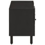 Mueble de TV madera maciza de mango negro 105x33x46 cm de , Muebles TV - Ref: Foro24-356819, Precio: 101,52 €, Descuento: %