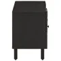 Mueble de TV madera maciza de mango negro 105x33x46 cm de , Muebles TV - Ref: Foro24-356819, Precio: 87,70 €, Descuento: %