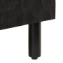 Massiver TV-Schrank aus schwarzem Mangoholz, 105 x 33 x 46 cm von , TV-Möbel - Ref: Foro24-356833, Preis: 92,58 €, Rabatt: %