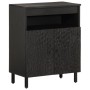 Aparador madera maciza de mango negro 60x33x75 cm de , Aparadores - Ref: Foro24-356844, Precio: 102,77 €, Descuento: %