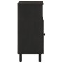 Aparador madera maciza de mango negro 60x33x75 cm de , Aparadores - Ref: Foro24-356844, Precio: 102,77 €, Descuento: %