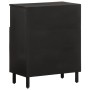 Aparador madera maciza de mango negro 60x33x75 cm de , Aparadores - Ref: Foro24-356844, Precio: 102,77 €, Descuento: %