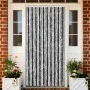 Gray and black chenille fly curtain 100x230 cm by , Mosquito nets for windows - Ref: Foro24-377331, Price: 65,98 €, Discount: %