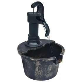 Garden fountain in the shape of a barrel with a pump by vidaXL, Fountains and waterfalls - Ref: Foro24-48231, Price: 45,35 €,...