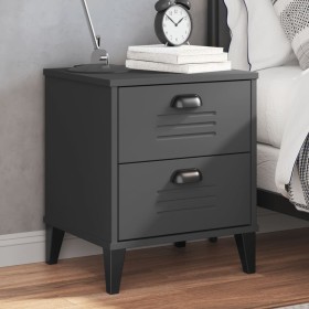 VIKEN bedside table in anthracite gray engineered wood by , Nightstands - Ref: Foro24-374910, Price: 54,95 €, Discount: %