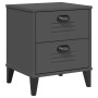VIKEN bedside table in anthracite gray engineered wood by , Nightstands - Ref: Foro24-374910, Price: 54,95 €, Discount: %