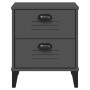 VIKEN bedside table in anthracite gray engineered wood by , Nightstands - Ref: Foro24-374910, Price: 54,95 €, Discount: %
